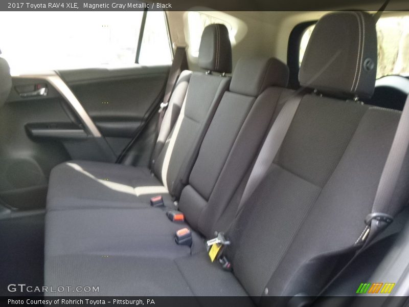 Magnetic Gray Metallic / Black 2017 Toyota RAV4 XLE