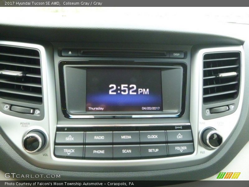 Coliseum Gray / Gray 2017 Hyundai Tucson SE AWD