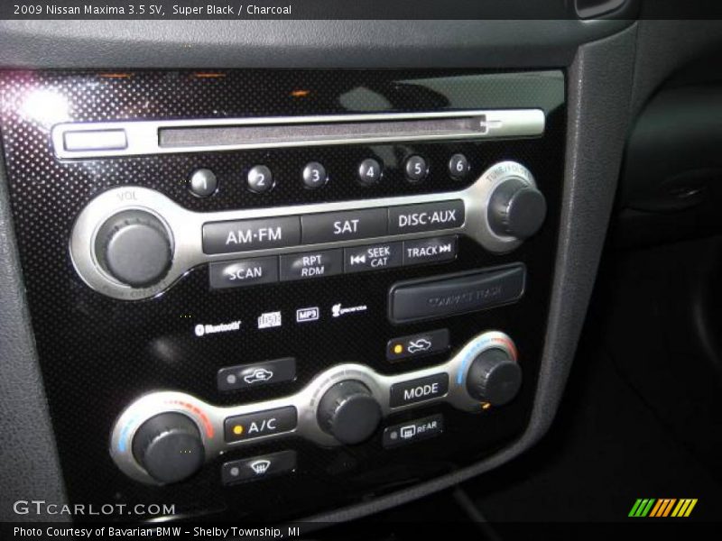 Super Black / Charcoal 2009 Nissan Maxima 3.5 SV