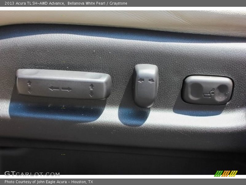 Bellanova White Pearl / Graystone 2013 Acura TL SH-AWD Advance