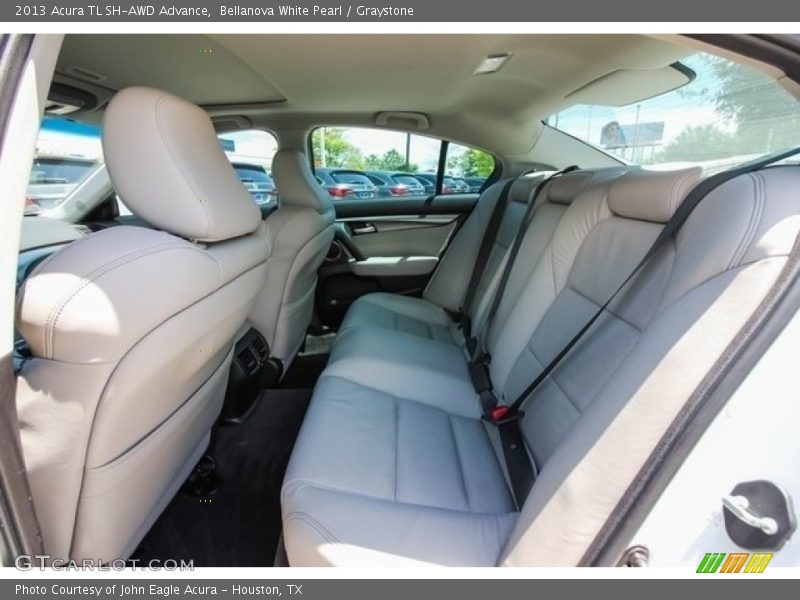 Bellanova White Pearl / Graystone 2013 Acura TL SH-AWD Advance