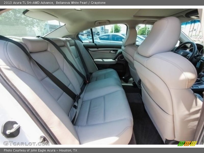 Bellanova White Pearl / Graystone 2013 Acura TL SH-AWD Advance