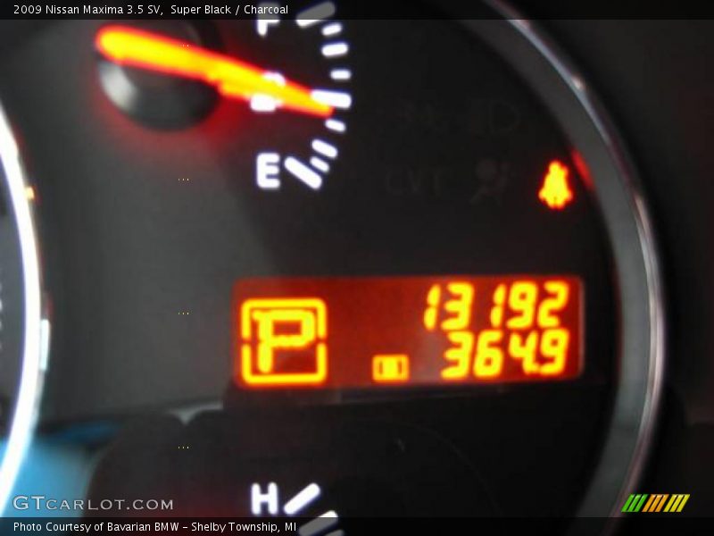 Super Black / Charcoal 2009 Nissan Maxima 3.5 SV