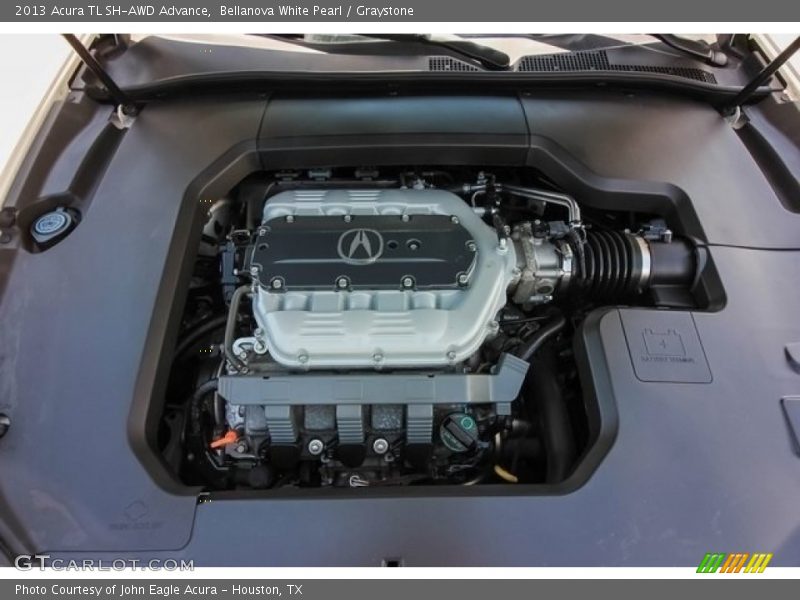 Bellanova White Pearl / Graystone 2013 Acura TL SH-AWD Advance