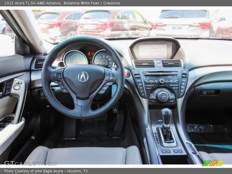 Bellanova White Pearl / Graystone 2013 Acura TL SH-AWD Advance