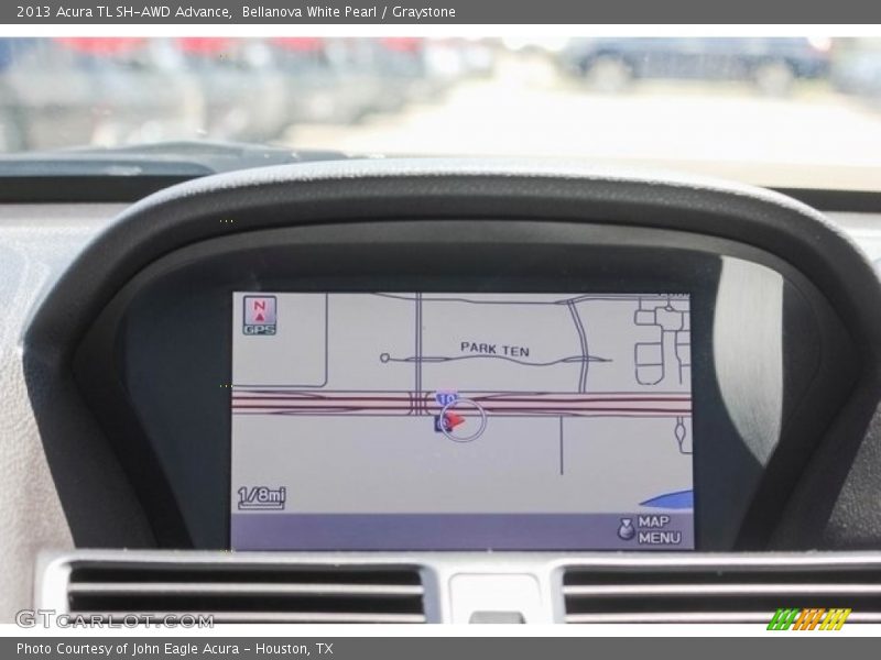 Bellanova White Pearl / Graystone 2013 Acura TL SH-AWD Advance