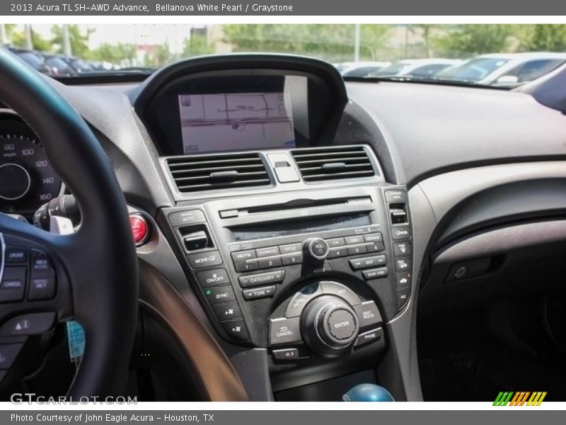 Bellanova White Pearl / Graystone 2013 Acura TL SH-AWD Advance