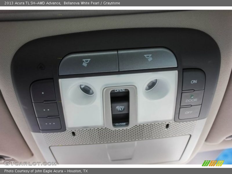 Bellanova White Pearl / Graystone 2013 Acura TL SH-AWD Advance