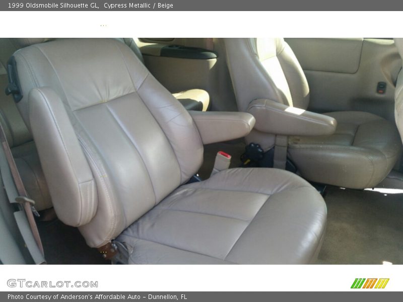 Cypress Metallic / Beige 1999 Oldsmobile Silhouette GL