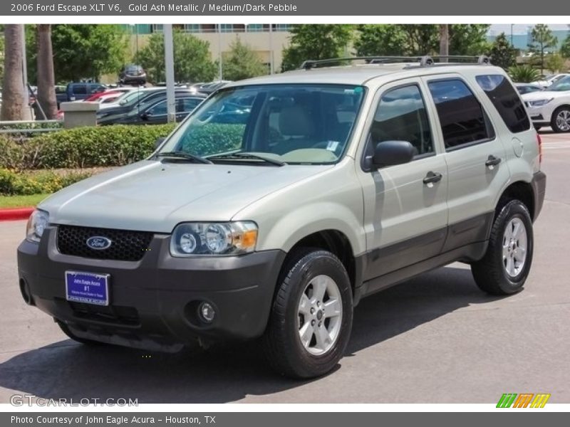 Gold Ash Metallic / Medium/Dark Pebble 2006 Ford Escape XLT V6