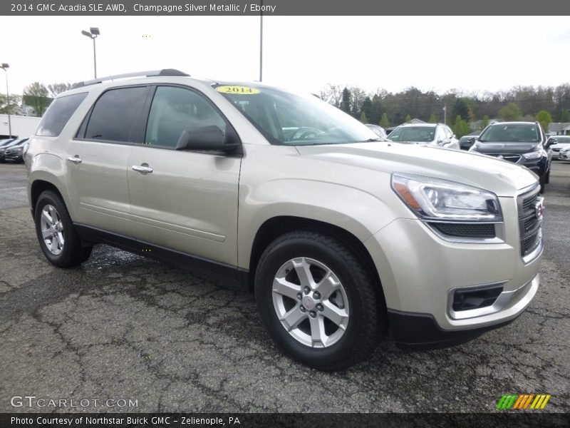 Front 3/4 View of 2014 Acadia SLE AWD