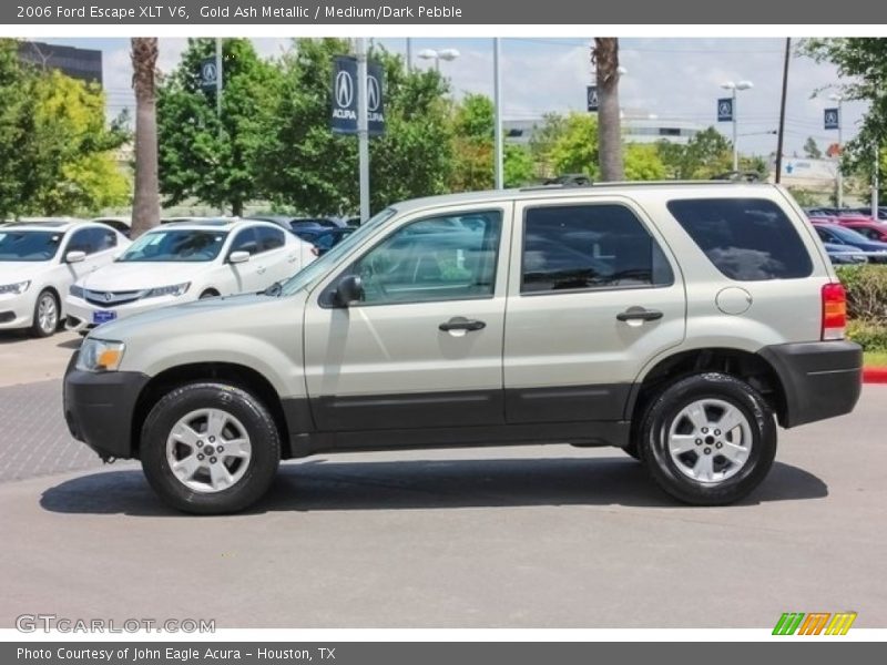 Gold Ash Metallic / Medium/Dark Pebble 2006 Ford Escape XLT V6