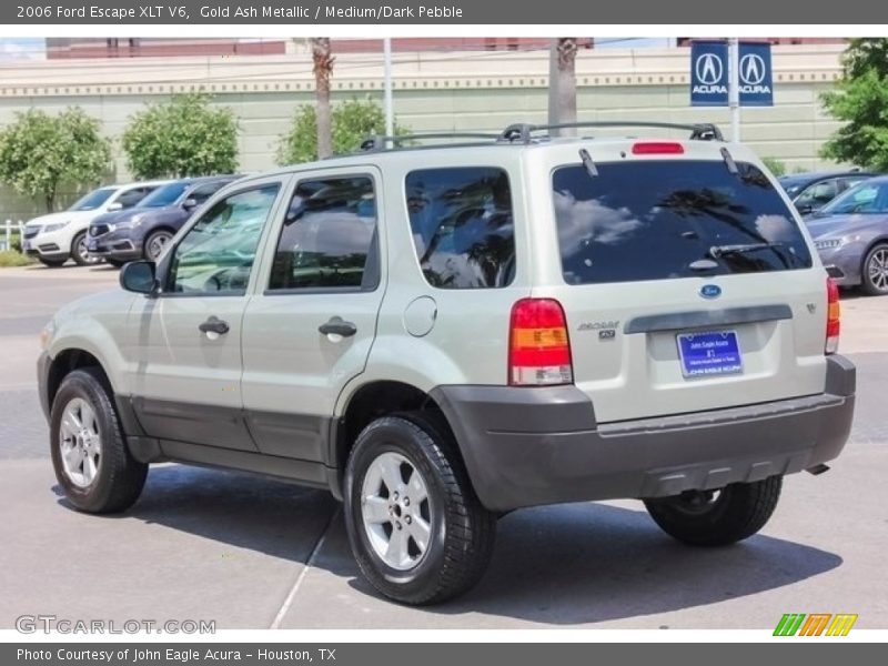 Gold Ash Metallic / Medium/Dark Pebble 2006 Ford Escape XLT V6