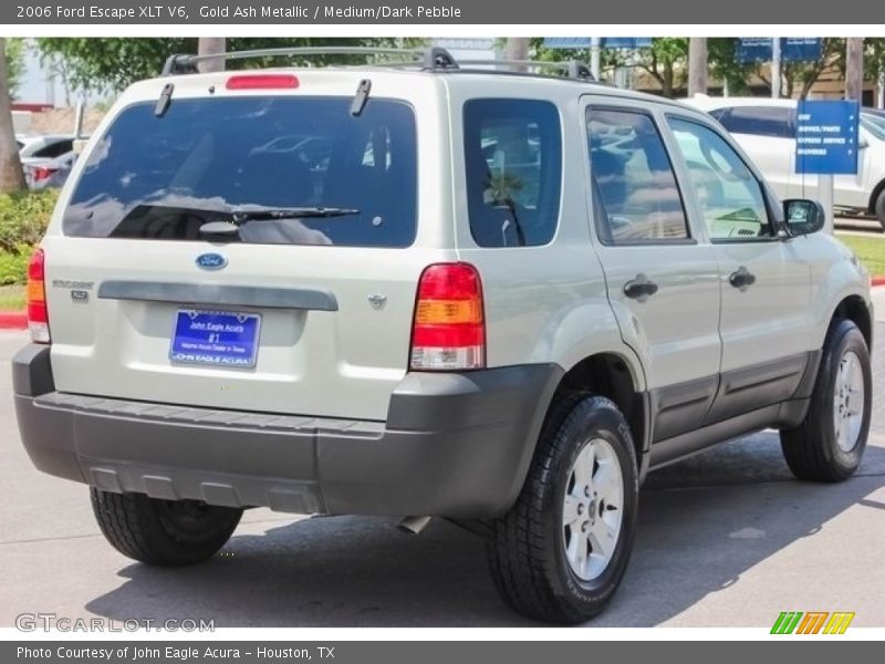 Gold Ash Metallic / Medium/Dark Pebble 2006 Ford Escape XLT V6