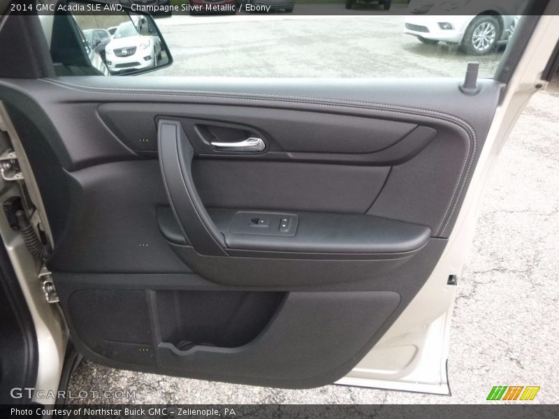 Door Panel of 2014 Acadia SLE AWD