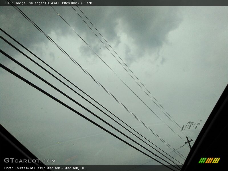 Pitch Black / Black 2017 Dodge Challenger GT AWD