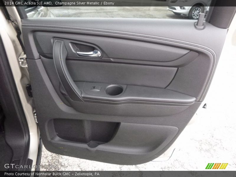 Door Panel of 2014 Acadia SLE AWD
