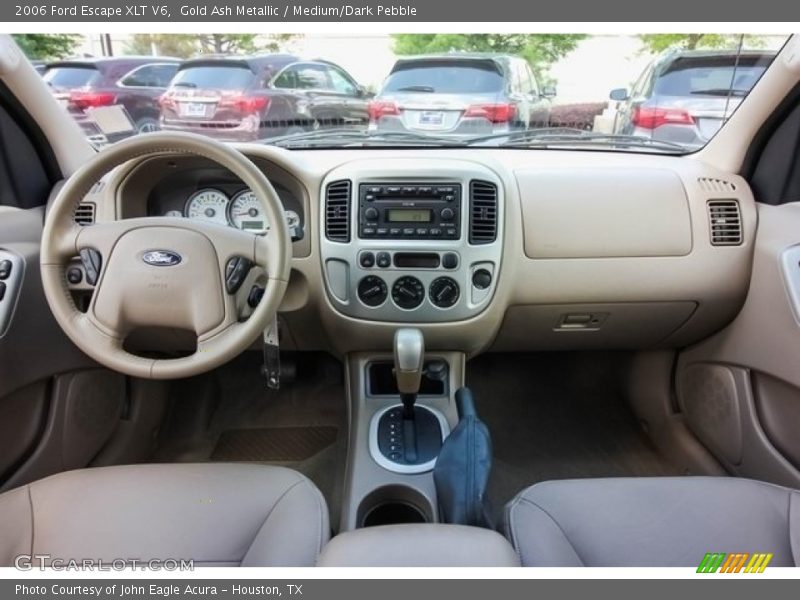 Gold Ash Metallic / Medium/Dark Pebble 2006 Ford Escape XLT V6