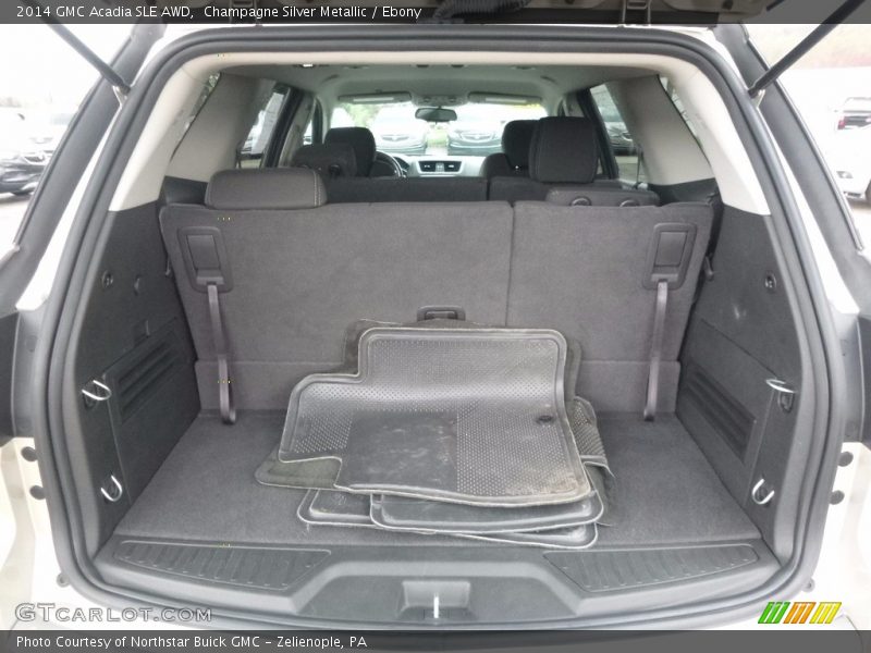  2014 Acadia SLE AWD Trunk
