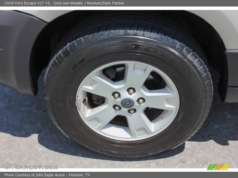 Gold Ash Metallic / Medium/Dark Pebble 2006 Ford Escape XLT V6
