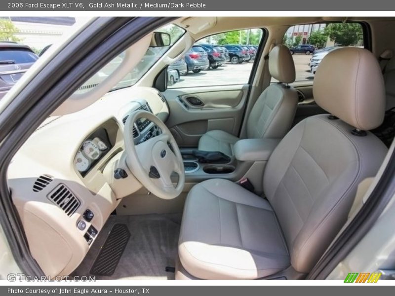 Gold Ash Metallic / Medium/Dark Pebble 2006 Ford Escape XLT V6