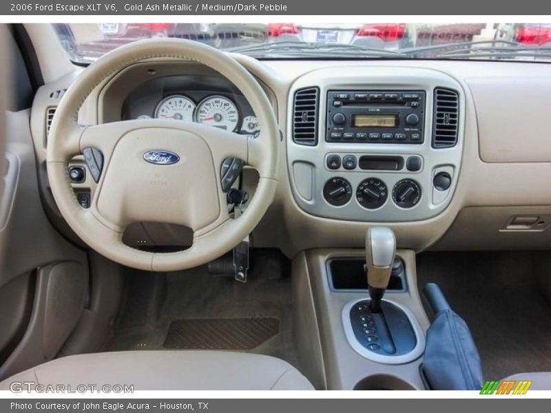 Gold Ash Metallic / Medium/Dark Pebble 2006 Ford Escape XLT V6