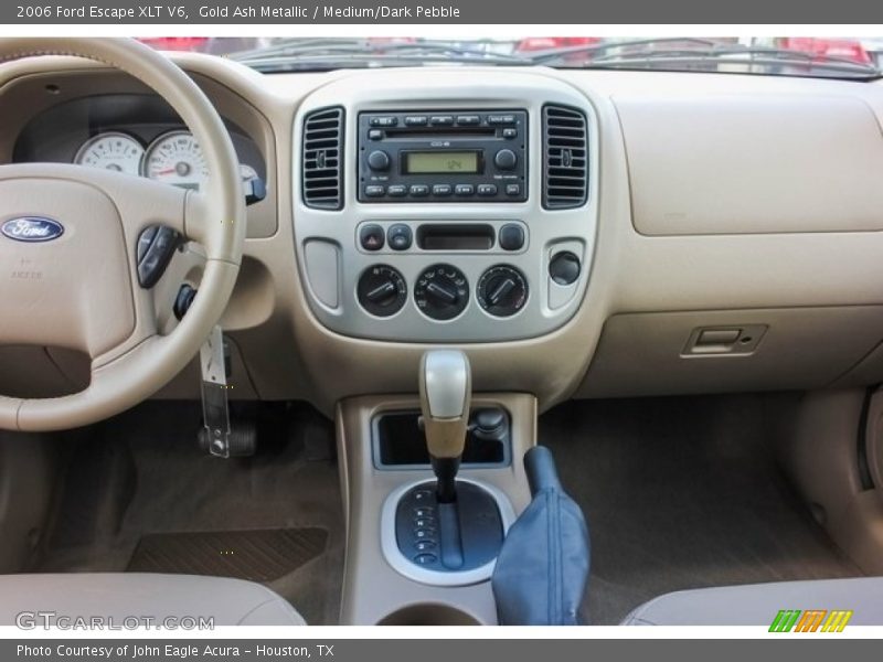 Gold Ash Metallic / Medium/Dark Pebble 2006 Ford Escape XLT V6