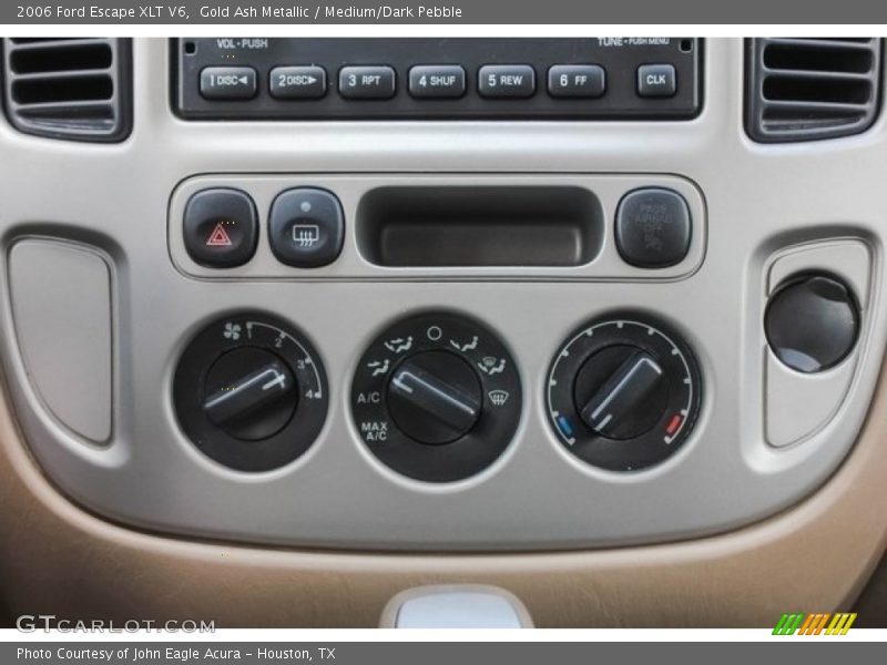 Gold Ash Metallic / Medium/Dark Pebble 2006 Ford Escape XLT V6