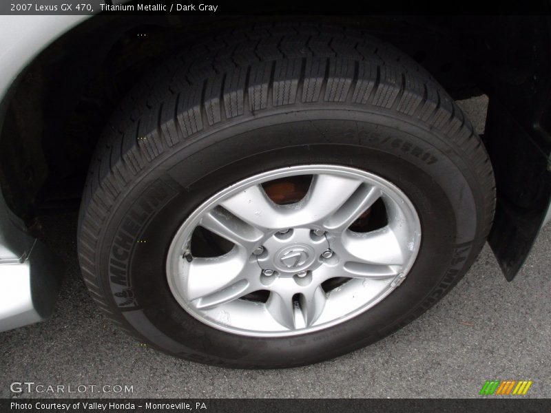 Titanium Metallic / Dark Gray 2007 Lexus GX 470
