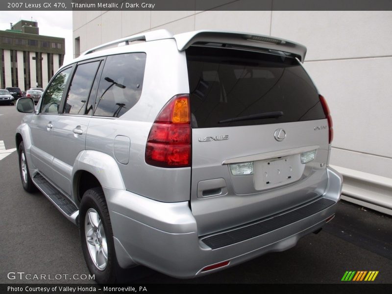 Titanium Metallic / Dark Gray 2007 Lexus GX 470