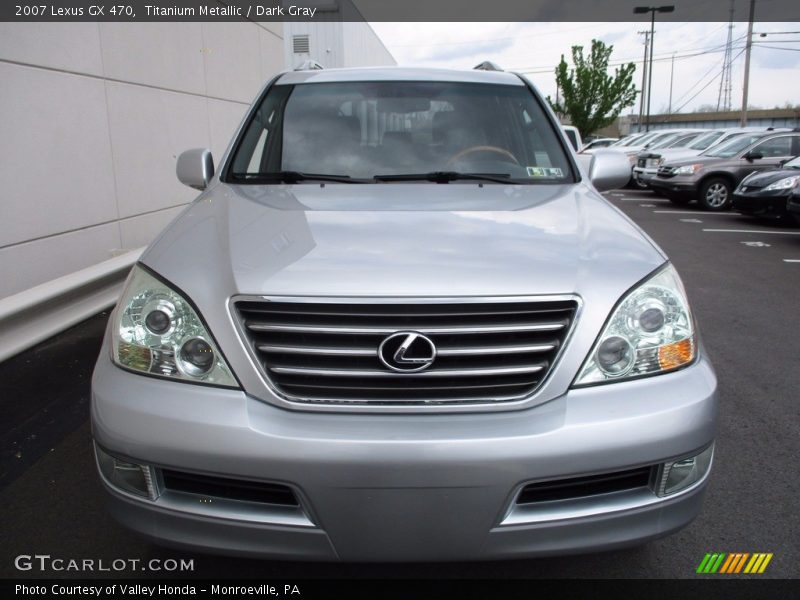 Titanium Metallic / Dark Gray 2007 Lexus GX 470