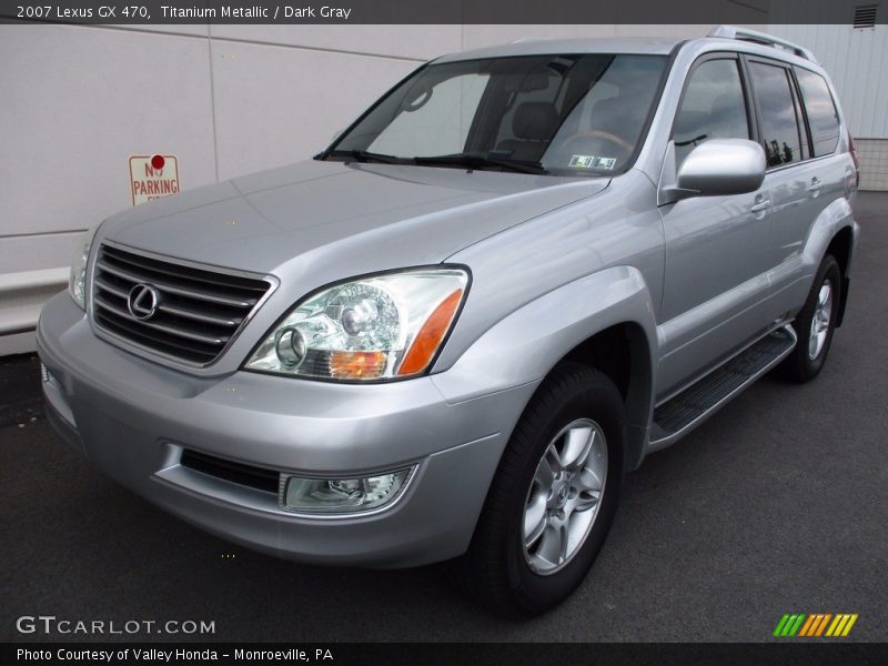 Titanium Metallic / Dark Gray 2007 Lexus GX 470