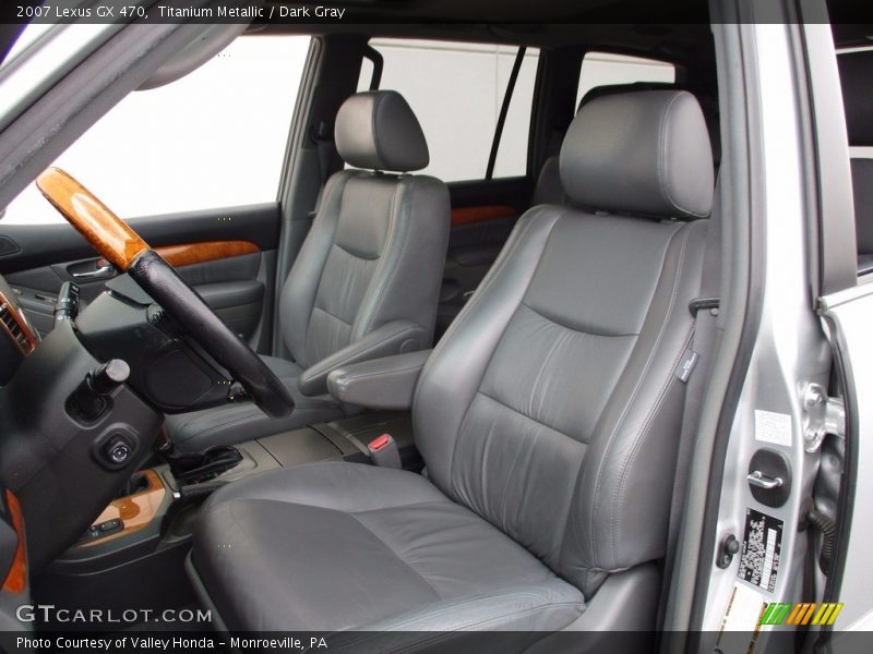 Titanium Metallic / Dark Gray 2007 Lexus GX 470
