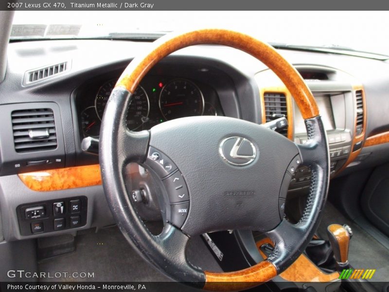 Titanium Metallic / Dark Gray 2007 Lexus GX 470