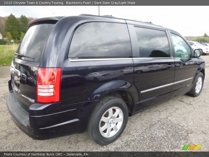 Blackberry Pearl / Dark Slate Gray/Light Shale 2010 Chrysler Town & Country Touring