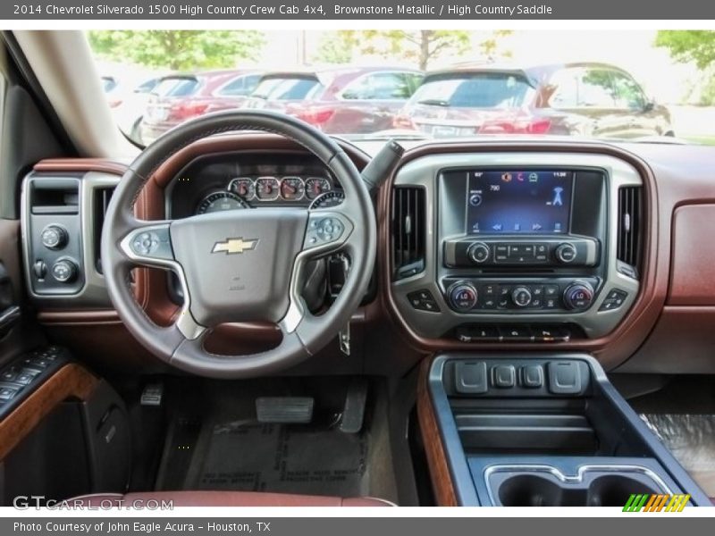 Brownstone Metallic / High Country Saddle 2014 Chevrolet Silverado 1500 High Country Crew Cab 4x4