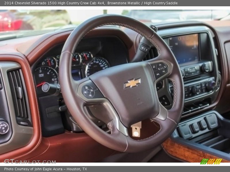 Brownstone Metallic / High Country Saddle 2014 Chevrolet Silverado 1500 High Country Crew Cab 4x4