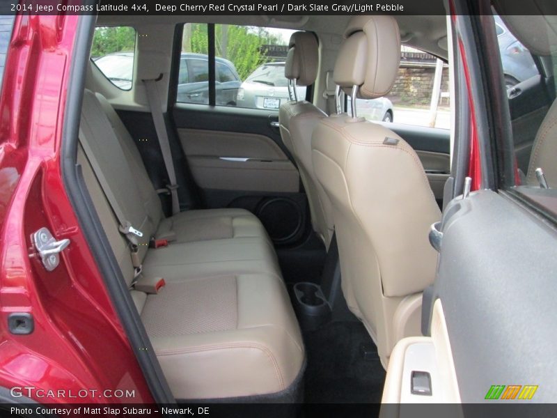 Deep Cherry Red Crystal Pearl / Dark Slate Gray/Light Pebble 2014 Jeep Compass Latitude 4x4