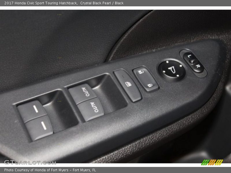 Crystal Black Pearl / Black 2017 Honda Civic Sport Touring Hatchback