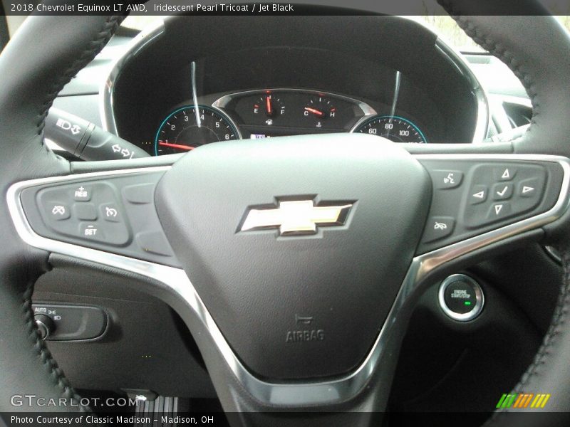 Iridescent Pearl Tricoat / Jet Black 2018 Chevrolet Equinox LT AWD