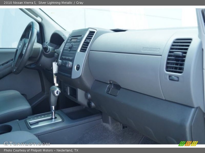 Silver Lightning Metallic / Gray 2010 Nissan Xterra S