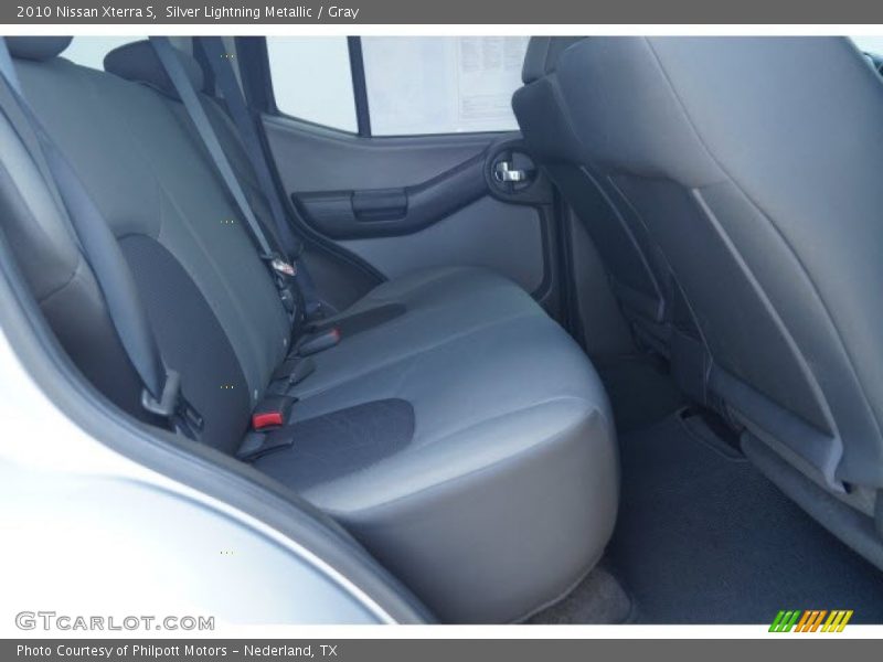 Silver Lightning Metallic / Gray 2010 Nissan Xterra S