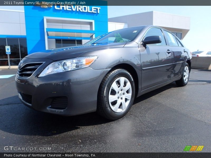 Magnetic Gray Metallic / Ash 2011 Toyota Camry SE