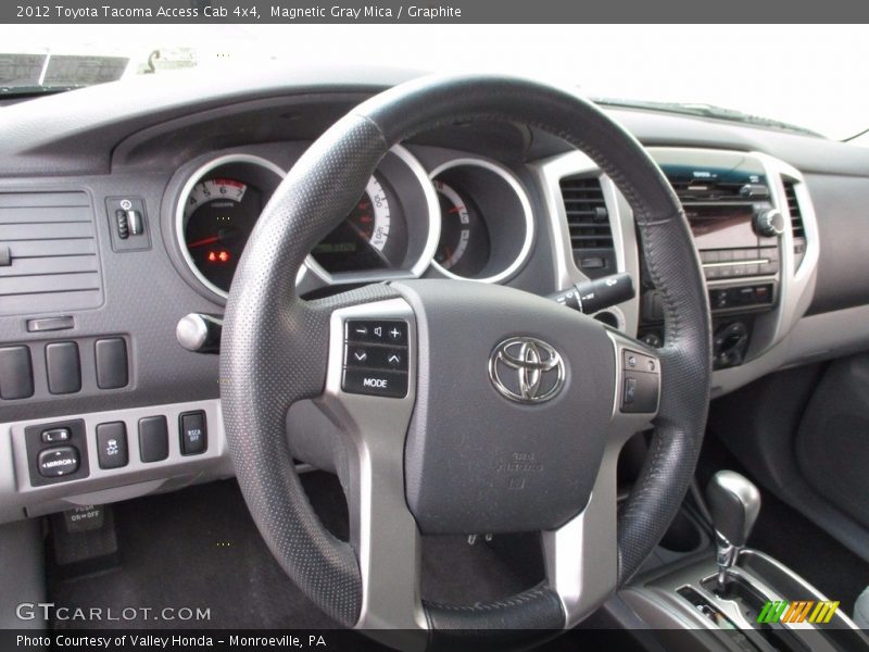 Magnetic Gray Mica / Graphite 2012 Toyota Tacoma Access Cab 4x4