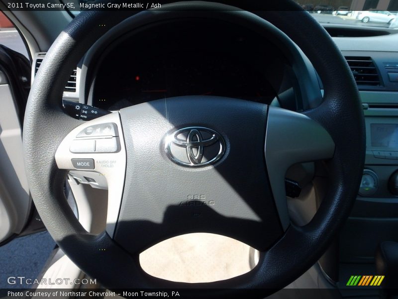Magnetic Gray Metallic / Ash 2011 Toyota Camry SE