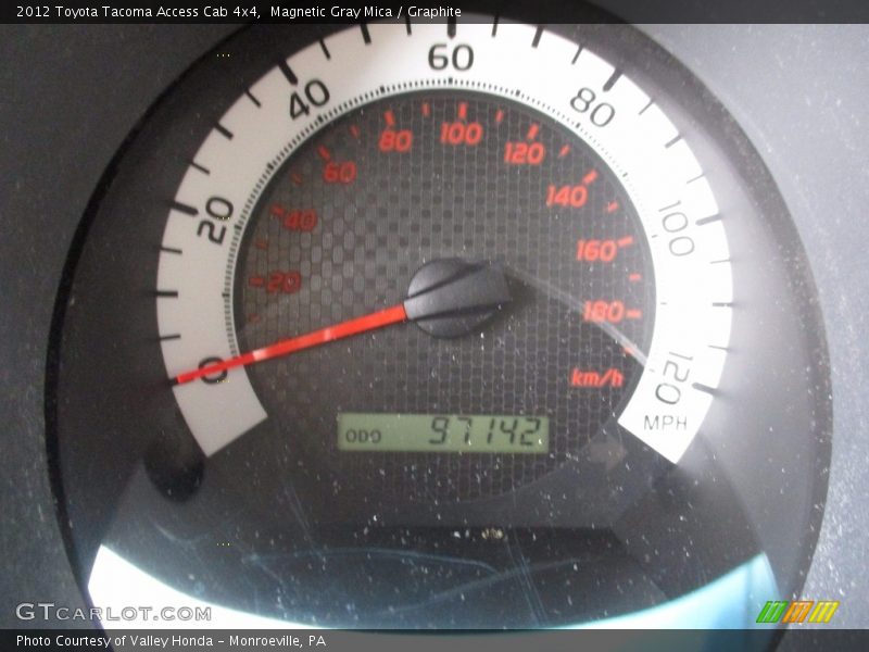 Magnetic Gray Mica / Graphite 2012 Toyota Tacoma Access Cab 4x4