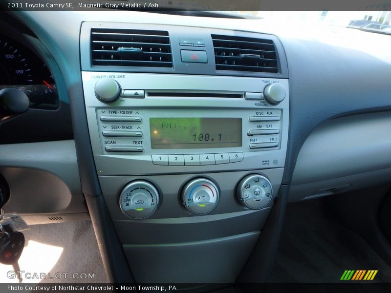 Magnetic Gray Metallic / Ash 2011 Toyota Camry SE