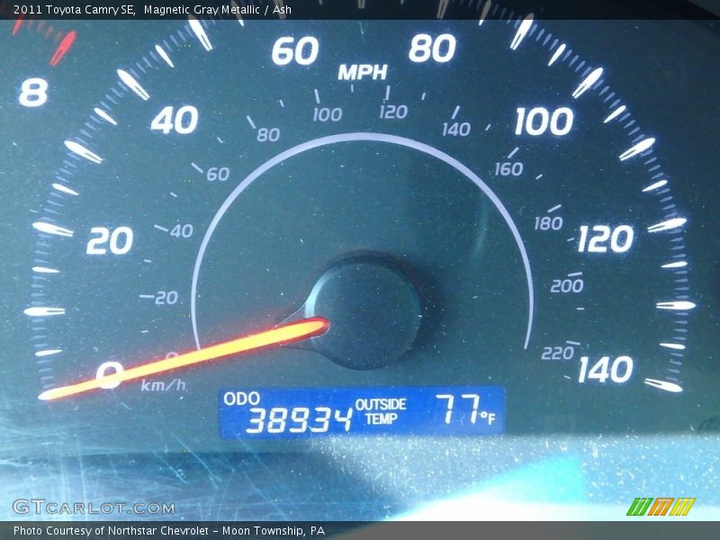 Magnetic Gray Metallic / Ash 2011 Toyota Camry SE