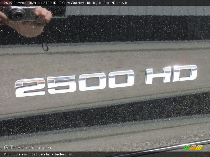 Black / Jet Black/Dark Ash 2015 Chevrolet Silverado 2500HD LT Crew Cab 4x4
