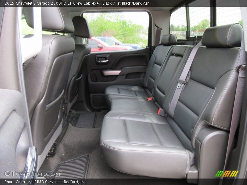 Rear Seat of 2015 Silverado 2500HD LT Crew Cab 4x4